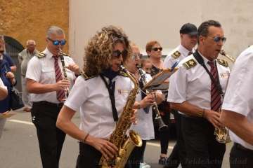 Misa, procesión y desfile de ganado en La Pardilla (Foto Francisco Javier Santana)
